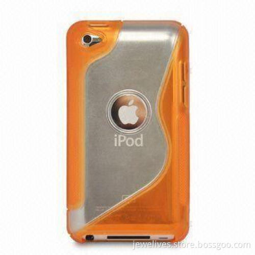 TPU Case for iPod Touch 4, Combined with Plastic PCMaterial, Protects iPhone as Good as Original